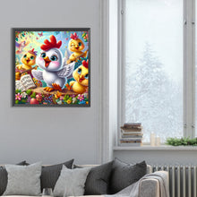 Load image into Gallery viewer, Diamond Painting - Full Round - performing chicks (30*30CM)
