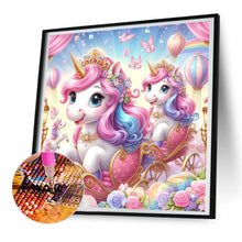Load image into Gallery viewer, Diamond Painting - Full Round - unicorn (30*30CM)
