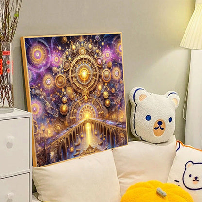 Diamond Painting - Full Round - kaleidoscope of time and space (40*40CM)