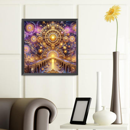 Diamond Painting - Full Round - kaleidoscope of time and space (40*40CM)