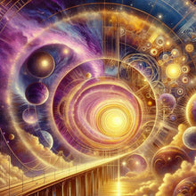 Load image into Gallery viewer, Diamond Painting - Full Round - time travel place (40*40CM)
