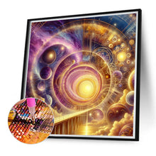 Load image into Gallery viewer, Diamond Painting - Full Round - time travel place (40*40CM)
