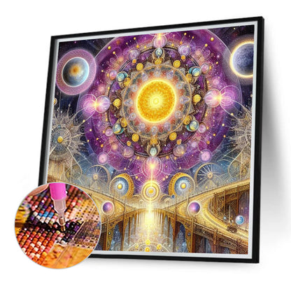 Diamond Painting - Full Round - end of city (40*40CM)