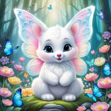 Load image into Gallery viewer, Diamond Painting - Full Round - Garden Butterfly Bear (30*30CM)
