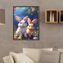 Load image into Gallery viewer, Diamond Painting - Full Round - garden rabbit (30*40CM)
