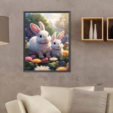 Load image into Gallery viewer, Diamond Painting - Full Round - garden rabbit (30*40CM)
