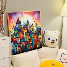 Load image into Gallery viewer, Diamond Painting - Full Round - street house (40*40CM)
