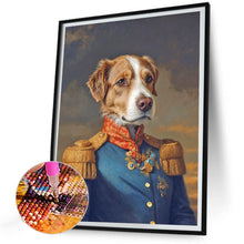 Load image into Gallery viewer, Diamond Painting - Full Round - Handsome western cowboy puppy (30*40CM)
