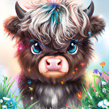 Load image into Gallery viewer, Diamond Painting - Full Round - cute yak (30*30CM)
