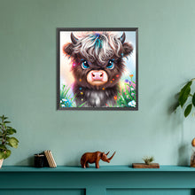 Load image into Gallery viewer, Diamond Painting - Full Round - cute yak (30*30CM)
