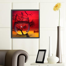 Load image into Gallery viewer, Diamond Painting - Full Round - The view in the cup (40*40CM)
