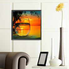 Load image into Gallery viewer, Diamond Painting - Full Round - The view in the cup (40*40CM)
