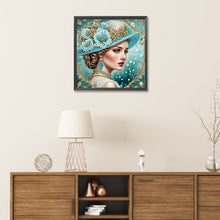 Load image into Gallery viewer, Diamond Painting - Partial Special Shaped - noble lady (30*30CM)
