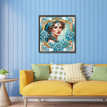 Load image into Gallery viewer, Diamond Painting - Partial Special Shaped - noble lady (30*30CM)

