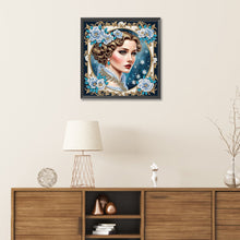 Load image into Gallery viewer, Diamond Painting - Partial Special Shaped - noble lady (30*30CM)
