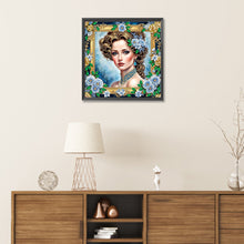 Load image into Gallery viewer, Diamond Painting - Partial Special Shaped - noble lady (30*30CM)
