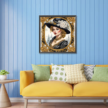 Load image into Gallery viewer, Diamond Painting - Partial Special Shaped - noble lady (30*30CM)
