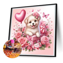 Load image into Gallery viewer, Diamond Painting - Full Round - love rose elephant (30*30CM)
