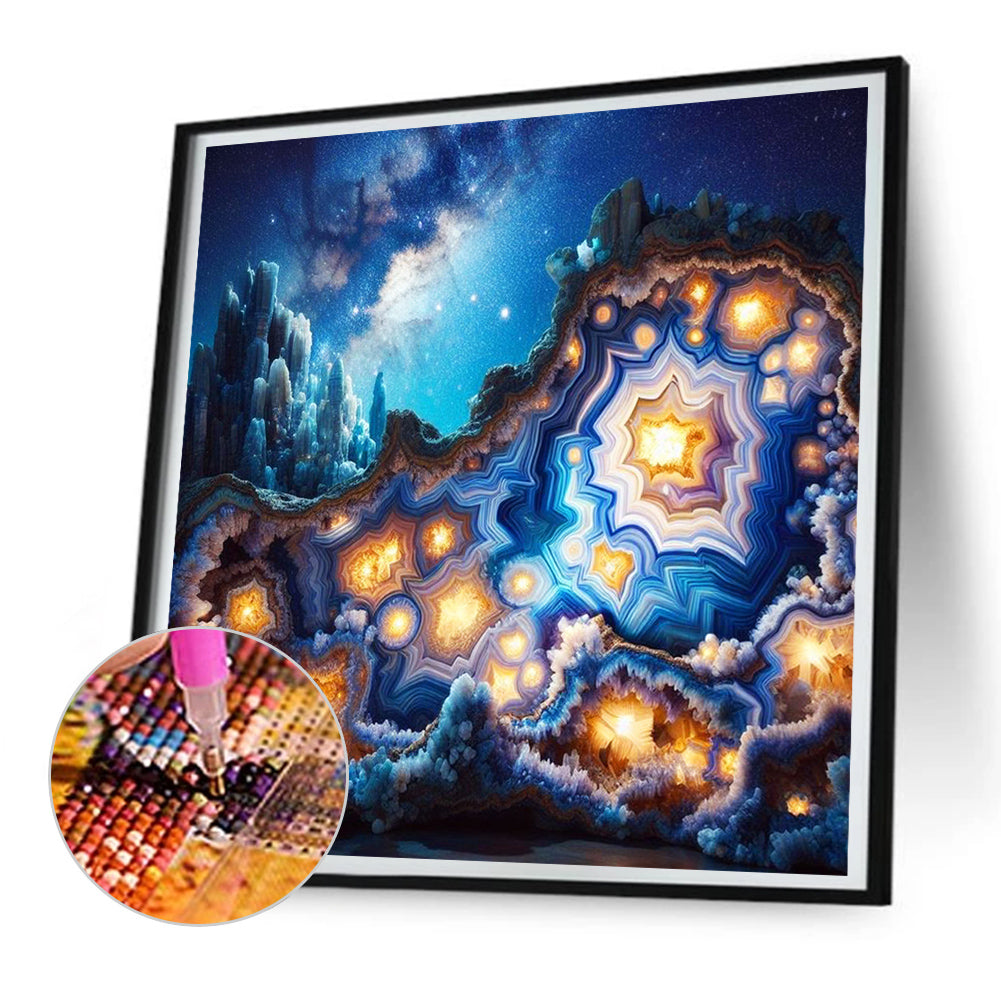 Diamond Painting - Full Round - cosmic galaxy cave (30*30CM)