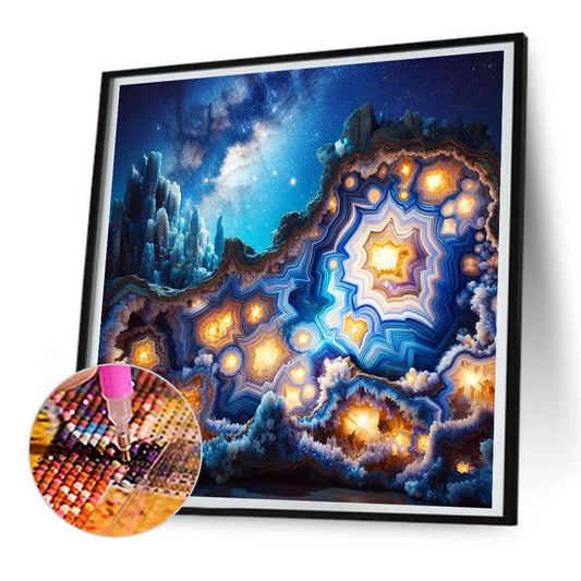 Diamond Painting - Full Round - cosmic galaxy cave (30*30CM)