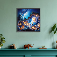 Load image into Gallery viewer, Diamond Painting - Full Round - cosmic galaxy cave (30*30CM)
