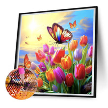 Load image into Gallery viewer, Diamond Painting - Full Round - tulips (30*30CM)
