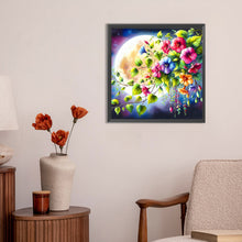 Load image into Gallery viewer, Diamond Painting - Full Round - Morning glory under the moon (30*30CM)

