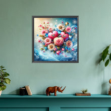 Load image into Gallery viewer, Diamond Painting - Full Round - bouquet (30*30CM)
