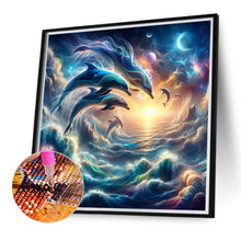 Load image into Gallery viewer, Diamond Painting - Full Round - dolphin (40*40CM)
