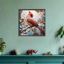 Load image into Gallery viewer, Diamond Painting - Full Round - cardinal (30*30CM)
