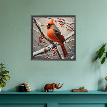 Load image into Gallery viewer, Diamond Painting - Full Round - cardinal (30*30CM)
