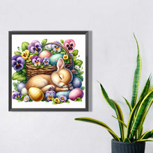 Load image into Gallery viewer, Diamond Painting - Full Square - easter bunny (30*30CM)
