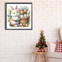 Load image into Gallery viewer, Diamond Painting - Full Square - easter bunny (30*30CM)
