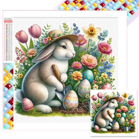 Diamond Painting - Full Square - easter bunny (30*30CM)