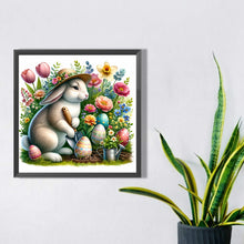 Load image into Gallery viewer, Diamond Painting - Full Square - easter bunny (30*30CM)
