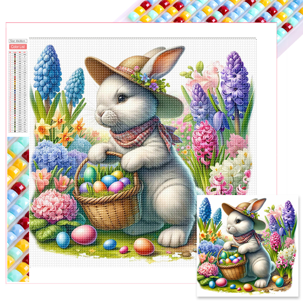 Diamond Painting - Full Square - easter bunny (30*30CM)