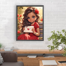 Load image into Gallery viewer, Diamond Painting - Full Round - sweet girl (30*40CM)
