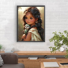 Load image into Gallery viewer, Diamond Painting - Full Round - sweet girl (30*40CM)
