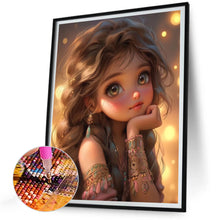 Load image into Gallery viewer, Diamond Painting - Full Round - sweet girl (30*40CM)
