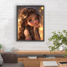 Load image into Gallery viewer, Diamond Painting - Full Round - sweet girl (30*40CM)
