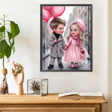 Load image into Gallery viewer, Diamond Painting - Full Round - sweet couple (30*40CM)
