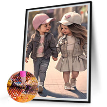 Load image into Gallery viewer, Diamond Painting - Full Round - sweet couple (30*40CM)
