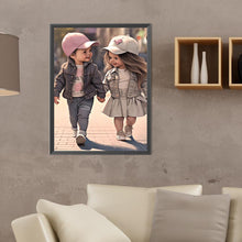 Load image into Gallery viewer, Diamond Painting - Full Round - sweet couple (30*40CM)
