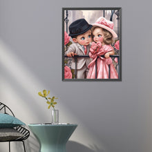 Load image into Gallery viewer, Diamond Painting - Full Round - sweet couple (40*50CM)
