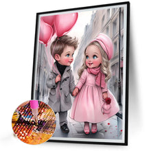 Load image into Gallery viewer, Diamond Painting - Full Round - sweet couple (40*50CM)
