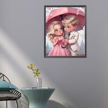 Load image into Gallery viewer, Diamond Painting - Full Round - sweet couple (40*50CM)
