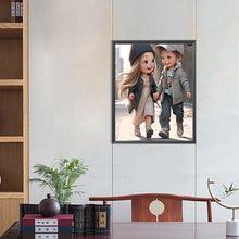 Load image into Gallery viewer, Diamond Painting - Full Round - sweet couple (40*50CM)
