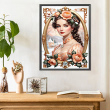 Load image into Gallery viewer, Diamond Painting - Full Round - noble lady (30*40CM)
