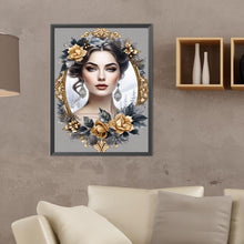 Load image into Gallery viewer, Diamond Painting - Full Round - noble lady (30*40CM)
