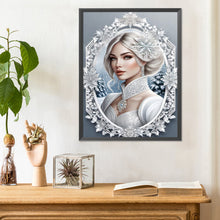 Load image into Gallery viewer, Diamond Painting - Full Round - noble lady (30*40CM)
